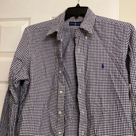 Polo Ralph Lauren Other - Ralph Lauren polo shirt blue and white only wore twice great shape